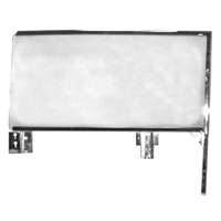 59-60 Chevrolet Fullsize Impala 2 Dr Hardtop Door Window Glass Assembly, RH