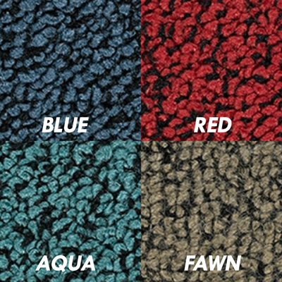 61-62 Chevrolet Fullsize Aqua Tuxedo Loop Carpet Kit