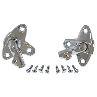 59-63 Chevrolet Full Size (except Convertible) - Sun Visor Mounting Brackets, Pair