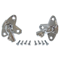 59-63 Chevrolet Full Size (except Convertible) - Sun Visor Mounting Brackets, Pair