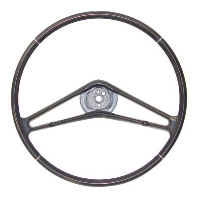 59-60 Chevrolet Impala Steering Wheel, Black, Driver Quality