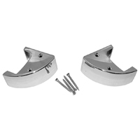 59-61 Chevrolet Car Arm Rest Base End Caps, Pair