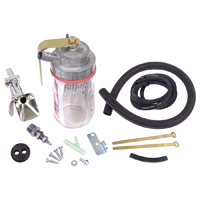 59 Chevrolet Passenger Car Vacuum Powered Ash Tray Kit, Complete