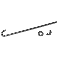 59-61 Full Size Battery Hold Down Bolts & Wing Nuts