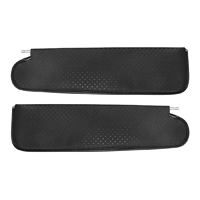 59-60 Chevrolet Fullsize Impala Hardtop/El Camino Black Recessed Star Vinyl Sunvisors