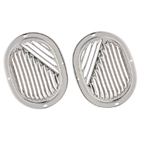 59-63 Chevrolet Fullsize Kick Panel Vent Grills PR