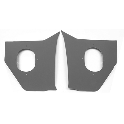 59-60 Chevrolet Fullsize Passenger Car Die Cut Kick Panels, Dark Blue