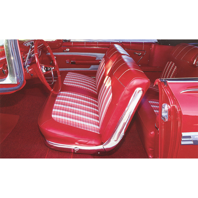 59 Chevrolet Fullsize Impala 2 Dr Hardtop Front & Rear Seat Upholstery