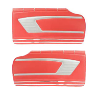 59 Chevrolet Fullsize Impala 2 Dr Hardtop Front Door & Rear 1/4 Trim Panel Kit