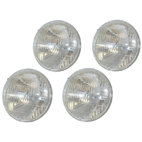 58-67 Chevrolet Full Size Passenger Car Original Style 4pc T-3 Headlight Bulb Set.