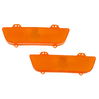 60 Chevrolet Full Size Passenger Car Amber Park Light Lenses