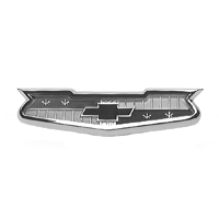 60 Chevrolet Fullsize Passenger Car 6 Cyl Trunk Emblem Complete