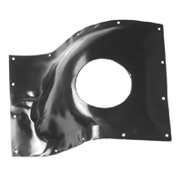 60 Chevrolet Passenger Car Transmission Tunnel Extension Plate, 4-Speed