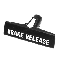 60-62 Chevrolet Car Emergency Brake Release Handle, 12-24 Thread