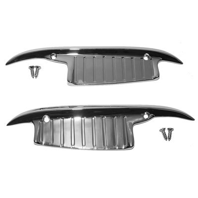 60-64 Full Size Car Exterior Door Handle Sratch Guards, Pair.