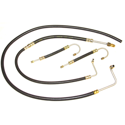 60-64 Chevrolet Car Power Steering Replacement Hose Set, 4 pcs