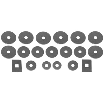 60 Chevrolet Car Body Mount & Core Support Washer Set
