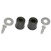 60 El Camino Fuel Door Bumpers