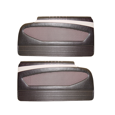 60 Chevrolet Fullsize Impala Convertible Front Door & Rear 1/4 Trim Panel Kits