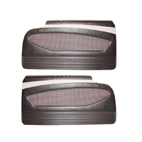 60 Chevrolet Fullsize Impala 2 Dr Front Door & Rear 1/4 Trim Panel Kits