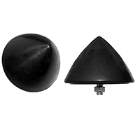 61 Chevrolet Full Size Passenger Car Grill Guard Rubber Bumpers