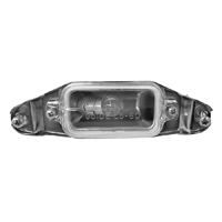 61-64 Chevrolet Full Size Passenger Car License Lamp Assembly