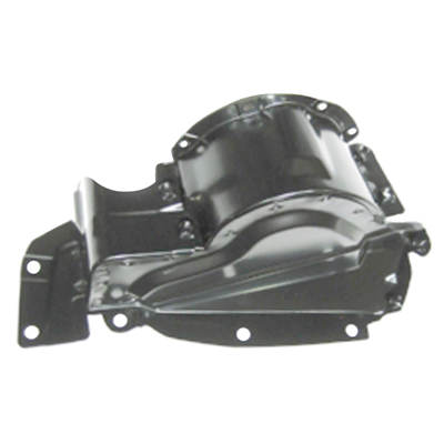 61 Chevrolet Full Size Passenger Car Headlight Bucket Lower Filler Panel, LH