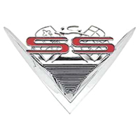61 Chevrolet Fullsize Passenger Car Trunk Emblem, 