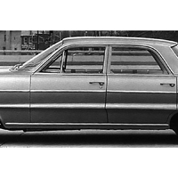 61-64 Chevrolet Fullsize Sedan/Wagon Thin Style Rocker Panel Moldings