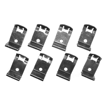 61-64 Chevrolet Fullsize Passenger Upper & Sides Windshield Molding Clip Set