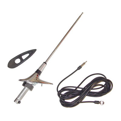 61-62 Chevrolet Fullsize Passenger Car Rear Antenna Assembly-LH 