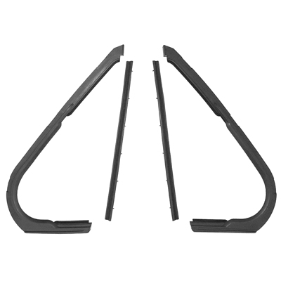 61-62 Chevrolet Fullsize 2 Dr Hardtop/Convertibe Vent Window Seals Set, 4 Pcs