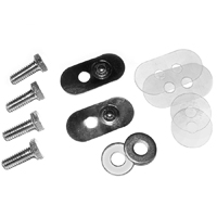 61-64 Chevrolet Fullsize Hardtop/Convertible Window Channel Adjuster Plate Kit