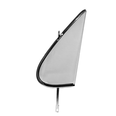 61-62 Chevrolet Fullsize Impala/Conv Tint Vent Window Glass Assembly, LH