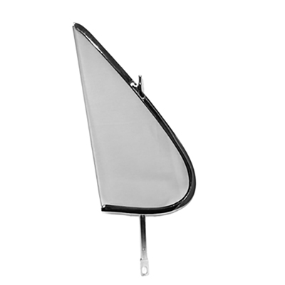 61-62 Chevrolet Fullsize Impala/Conv Tint Vent Window Glass Assembly, RH