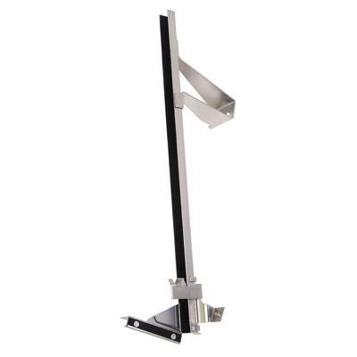 61-64 Chevrolet Passenger Car Door Glass Vertical Run Channel, Rear RH