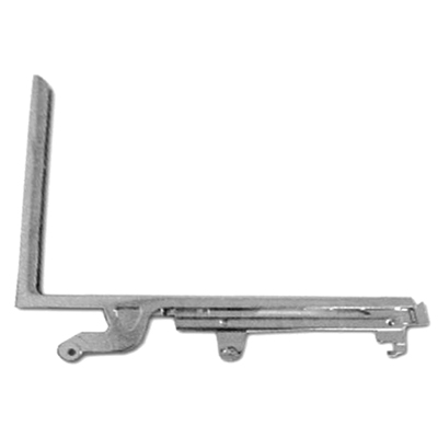 61-64 Chevrolet Fullsize Impala Convertible Quarter Window Glass Setting Channels, LH