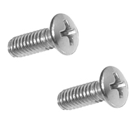 61-64 Chevrolet Convertible Top Latch Screws, Chrome, Pair