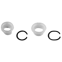 61-64 Chevrolet Convertible Top Latch Bushings w/Retainers, Set