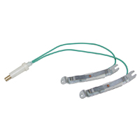 61 Chevrolet Full Size Car Horn Button Contacts, Pair