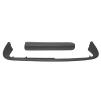 61-62 Chevrolet Full Size Car 2 Piece Dash Pad, Black
