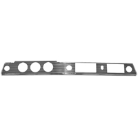 61 Chevrolet Full Size Car Aluminum Dash Fascia, 1 pc