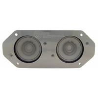61-62 Chevrolet Car Dual Front Replacement Dash Speaker