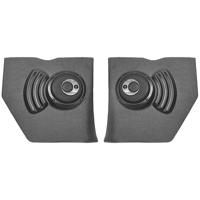 61-62 Chevrolet Car Kick Panels with 80 Watt Speakers, Pair