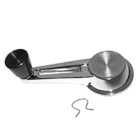 61-64 Chevrolet Impala & Bel Air Window Crank Handle w/Black Knob