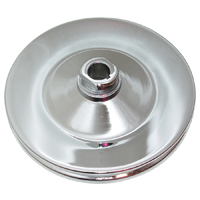 61-72 Chevrolet V8 S/B 1-Groove Chrome Power Steering Pump Pulley