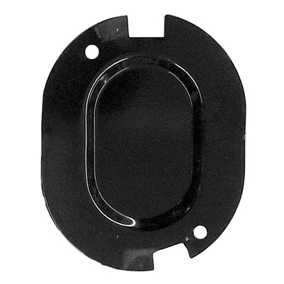 67 Camaro Floor / Trunk Pan Steel Plug With Notch