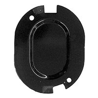 67 Camaro Floor / Trunk Pan Steel Plug With Notch