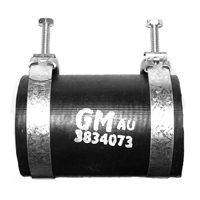 61-64 Full Size Filler Neck To Fuel Tank Hose With GM Markings