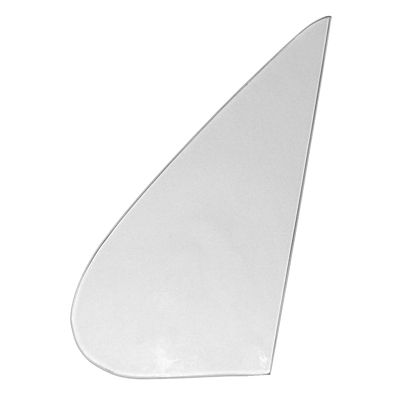 61-62 Chevrolet Fullsize 2 Dr Hardtop/Convertible Clear Vent Glass, LH/RH